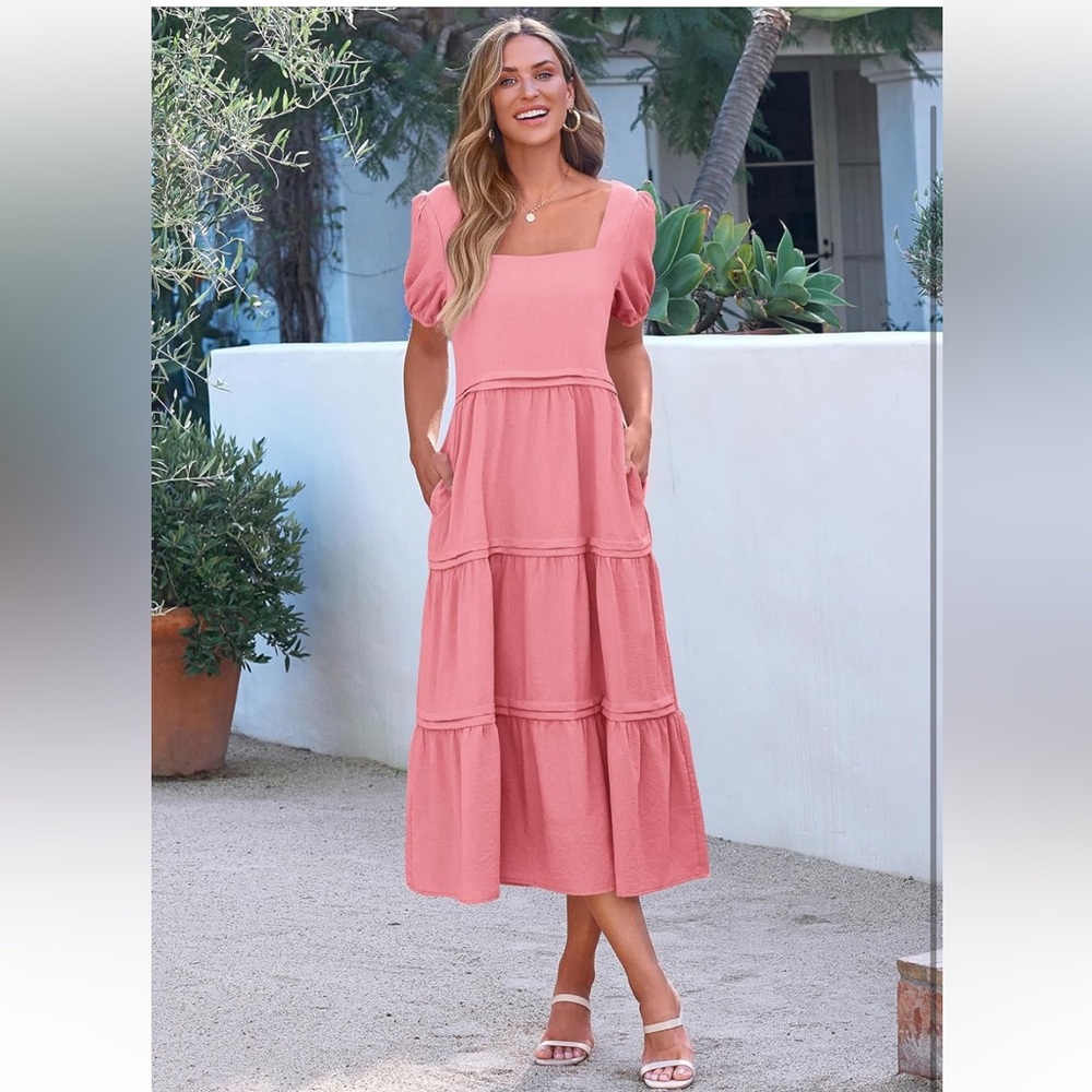 Puff Sleeve Dress